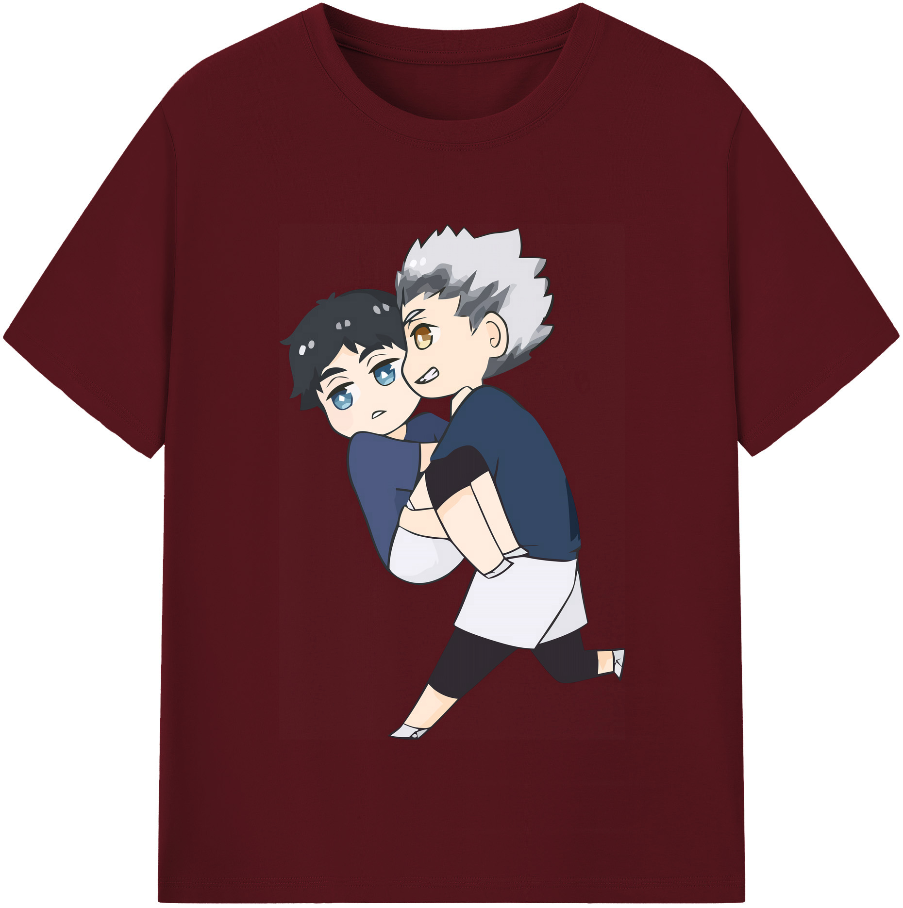 （画像用） ハイキュー!! Haikyu!! 綿100％半袖Tシャツ（フロントプリント）